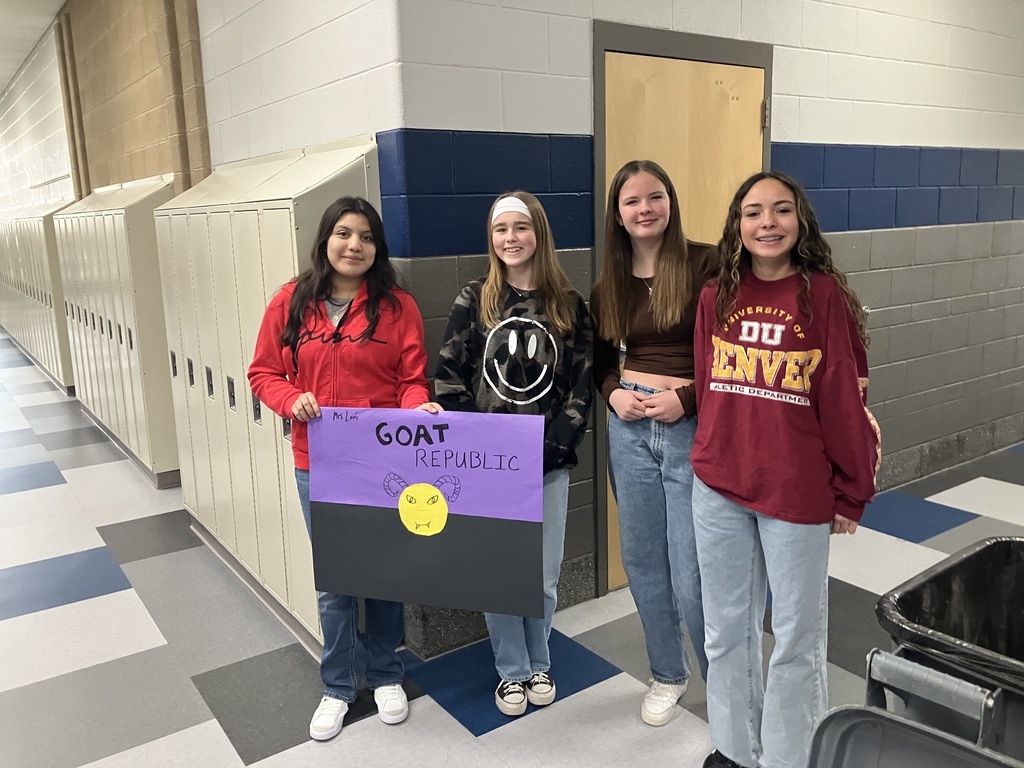 Even without the snow the Winter Olympics have arrived here at Orion Junior High, We have some fun Titan Time classes being represented here. We have 2-7th grade (Tanner, Young), 1-8th grade (Lee) and 2-9th grade (Howell, Weston) classes going for the Gold, we had our Opening ceremonies today. Followed by the first event, the School Style Bobsleigh teams. Tanner’s 7th graders got the Gold, followed by Weston’s 9th graders with the Silver and Lee’s 8th graders coming in Bronze by a .001 of a second behind Silver. Stay tuned for more events as we Go for the Gold, through Community building events! 