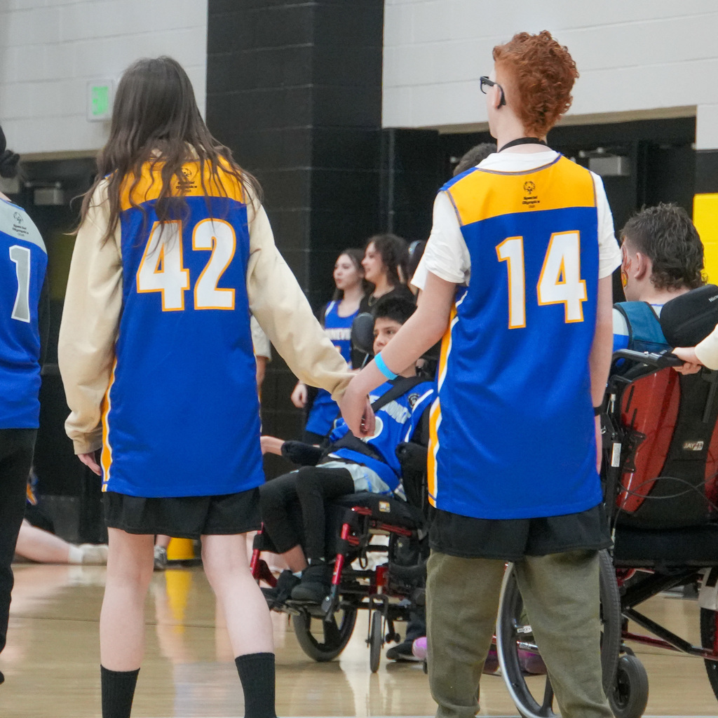 Unified basketball tournament players