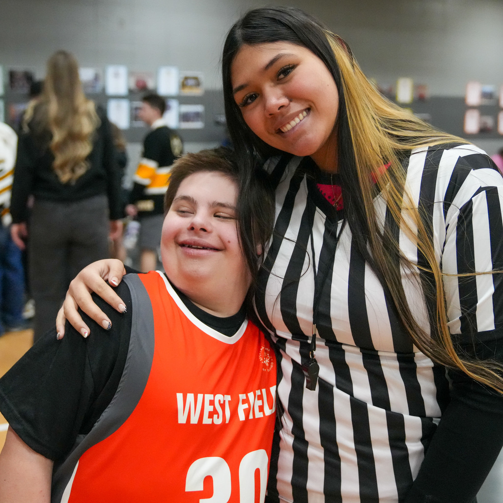 Unified basketball tournament players