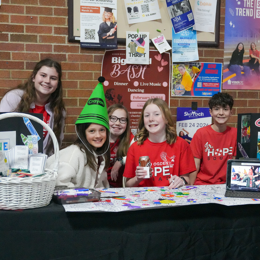 Wellness fair booths and participants