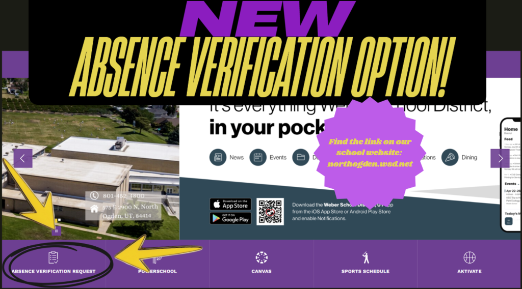 absence verification flyer