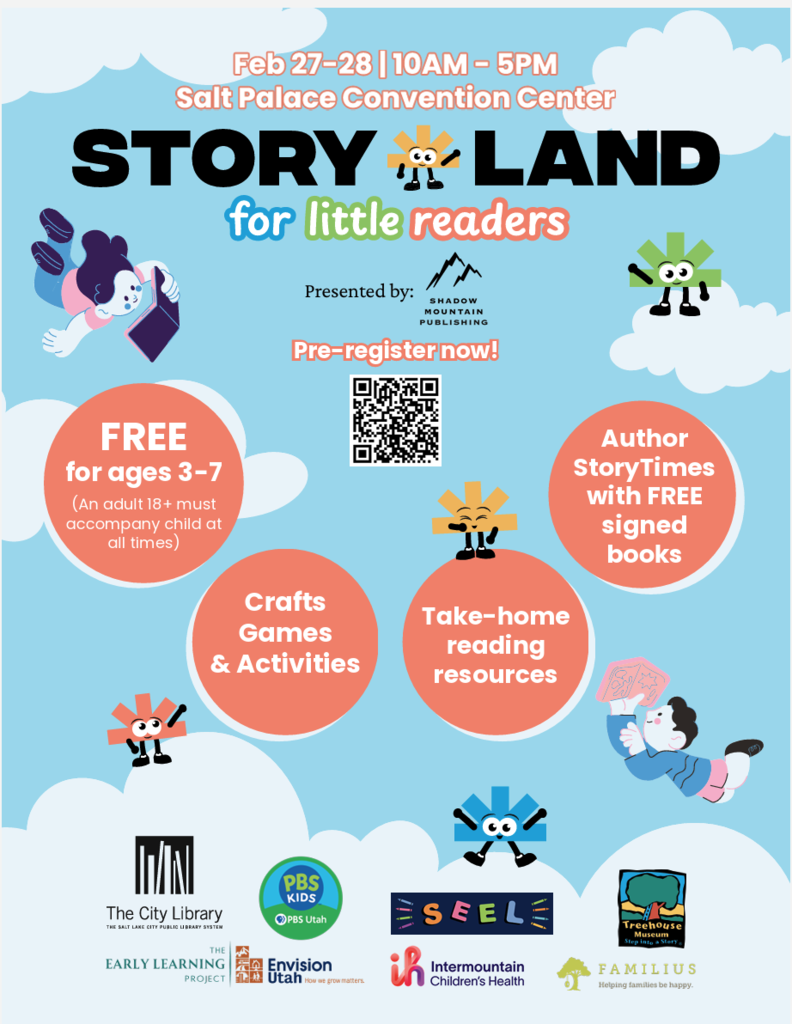 Story land for little readers Feb 27-28 at the Salt Palace