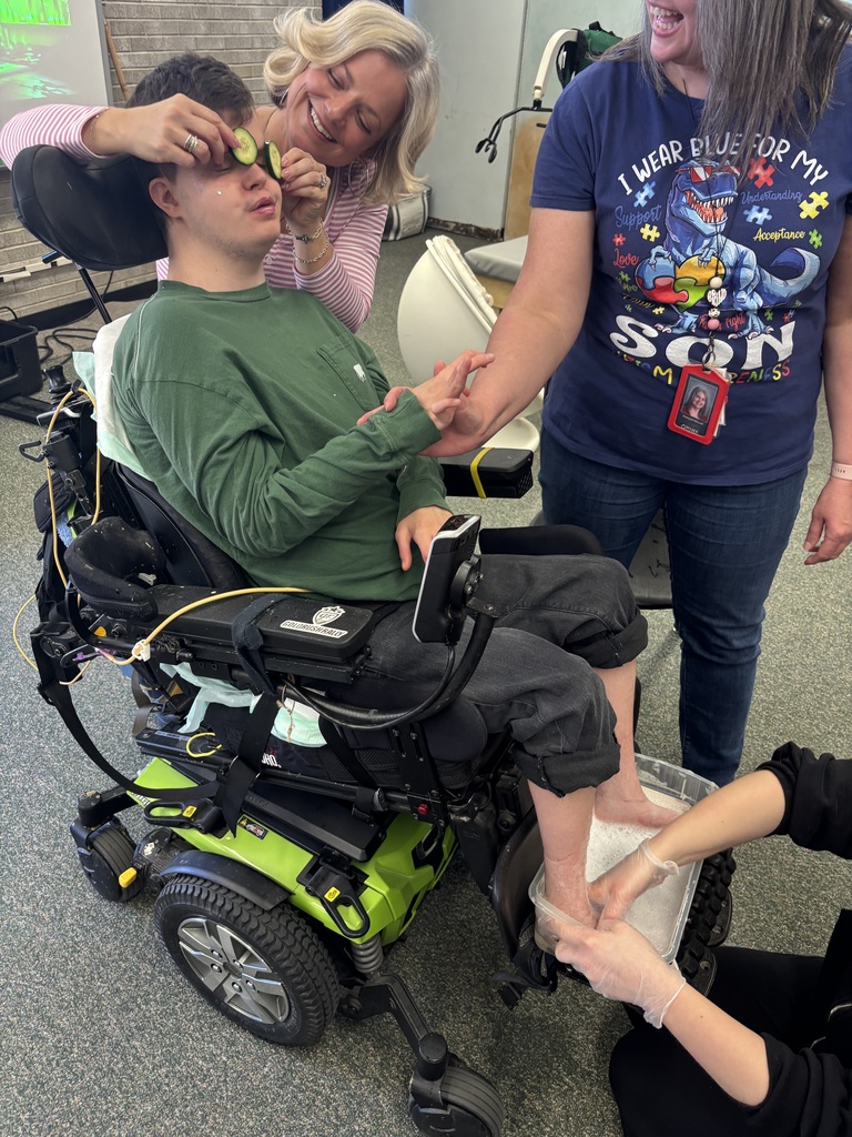 Getting pampered for spa day