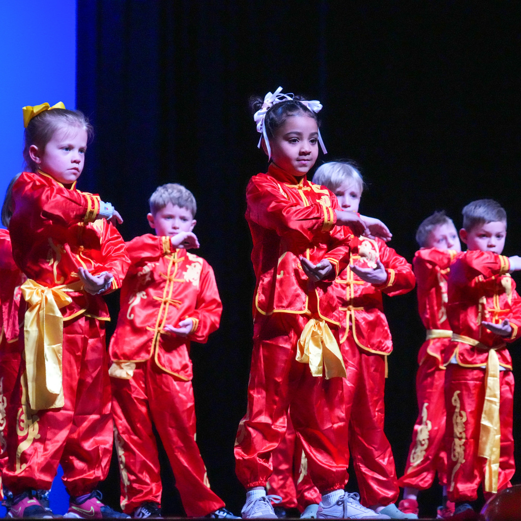 Chinese New Year student performers