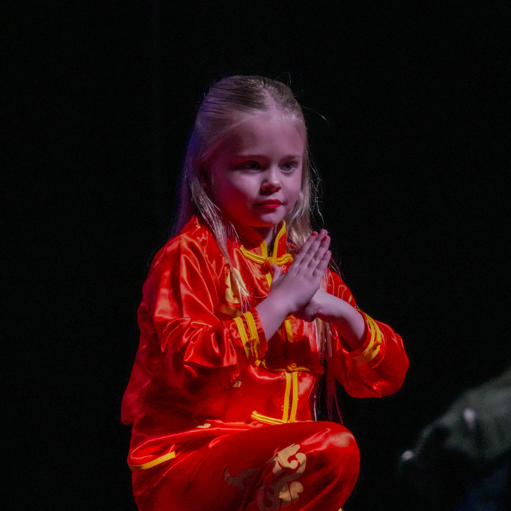 Chinese New Year student performers