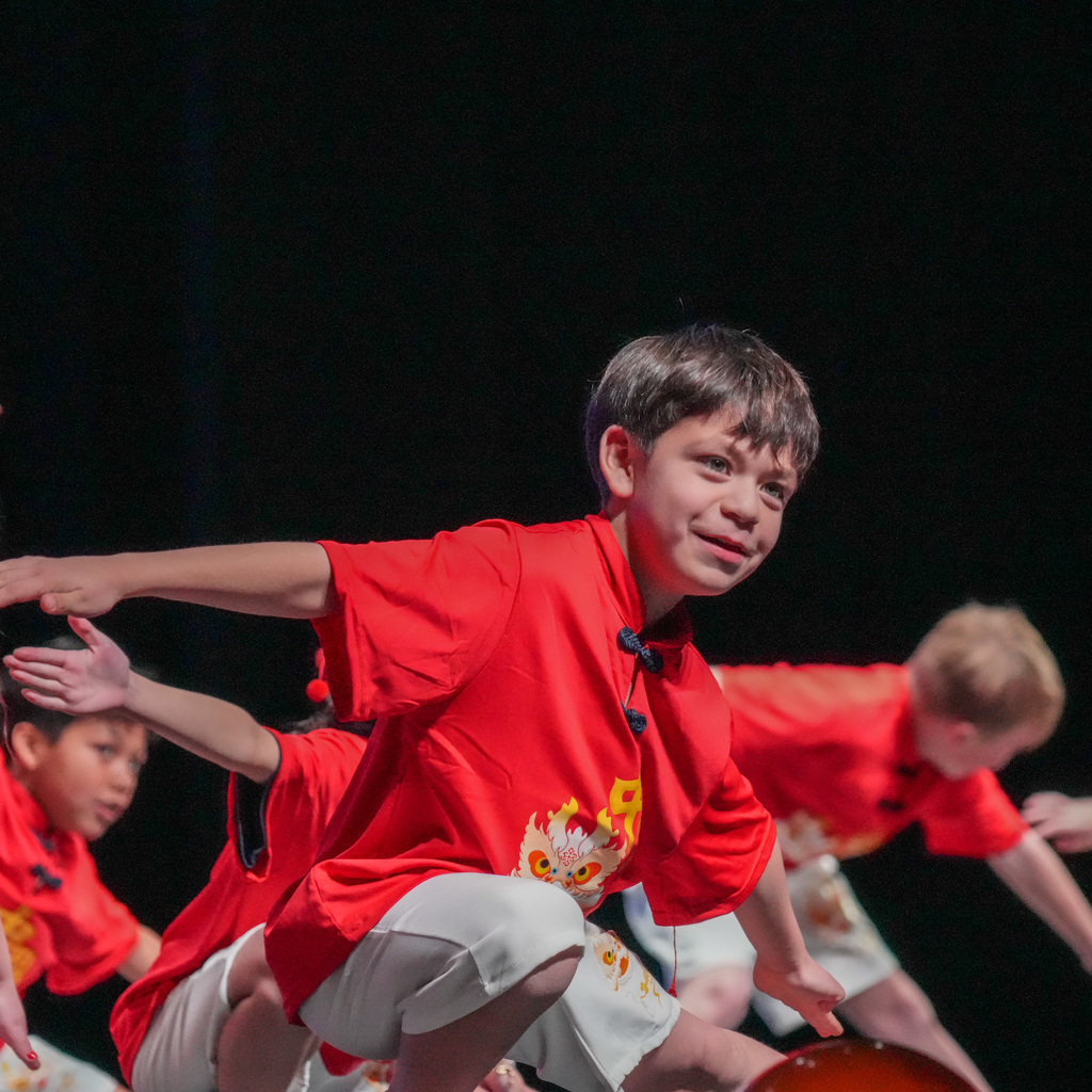 Chinese New Year student performers