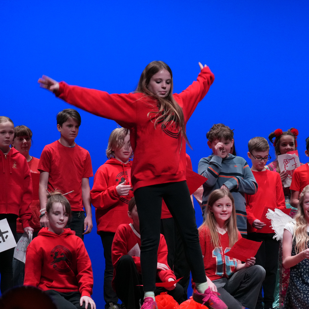 Chinese New Year student performers