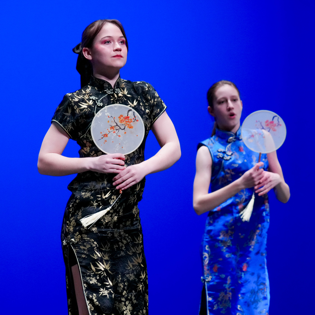 Chinese New Year student performers