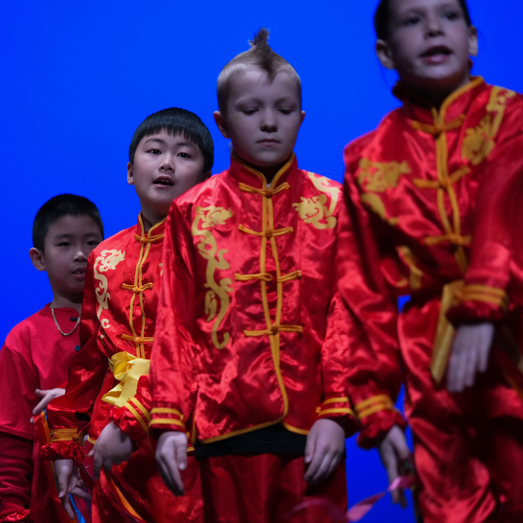 Chinese New Year student performers