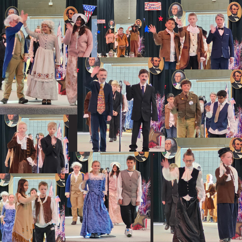 Way to go, 5th Grade! Our Living History performance was an absolute hit. From historical figures coming to life to the incredible costumes, our Patriots truly shined on stage today! 🎭✨  Highlight: Amazing student research  Vibe: High energy and community pride  Shoutout: Huge thanks to our 5th-grade teachers for their hard work!  #FreedomPatriots #LivingHistory #5thGradeRockstars #FreedomElementary