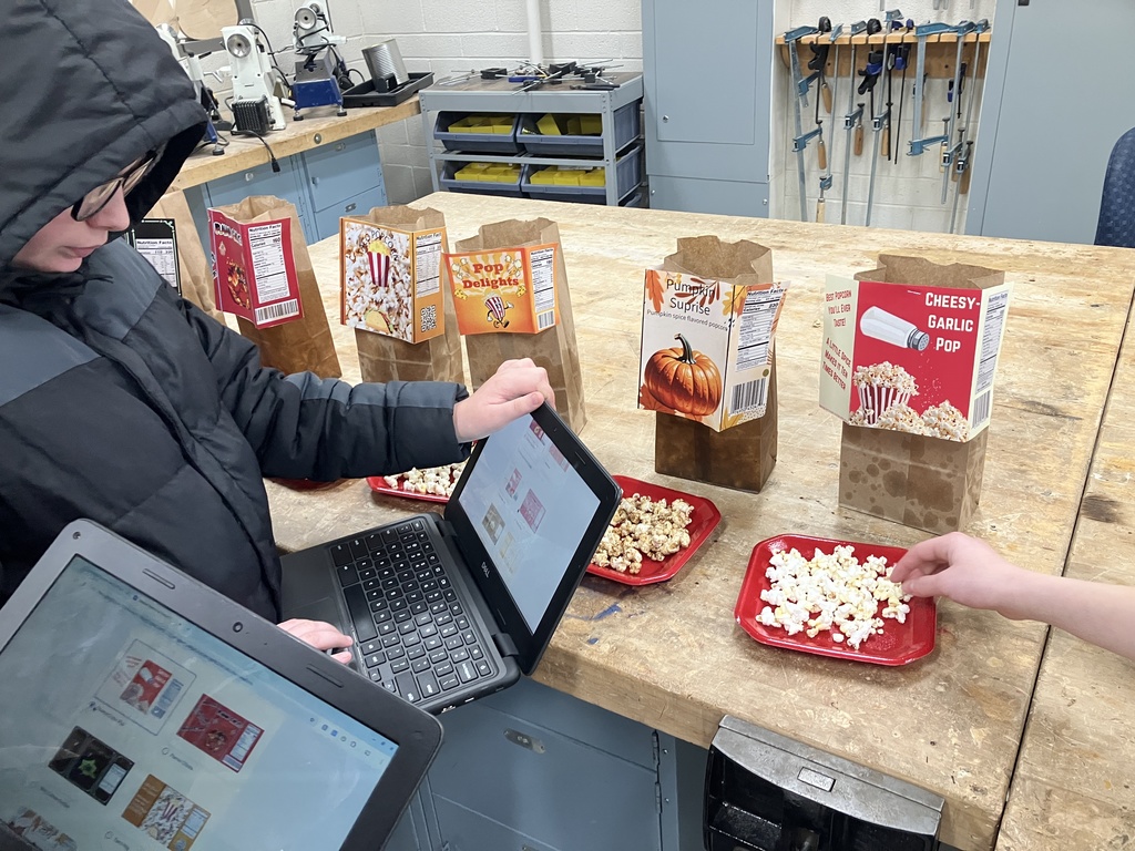 Taste Testing Popcorn