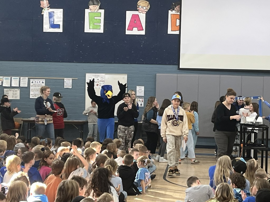Falcon of the Month Assembly Pictures