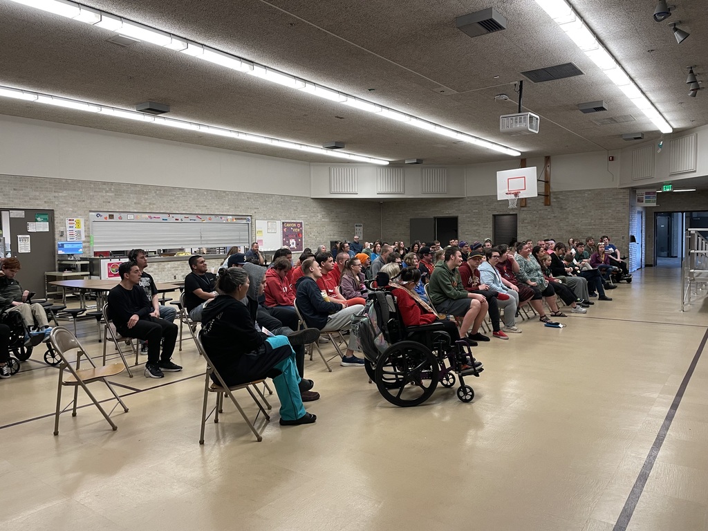 CV students watching the Utah Opera