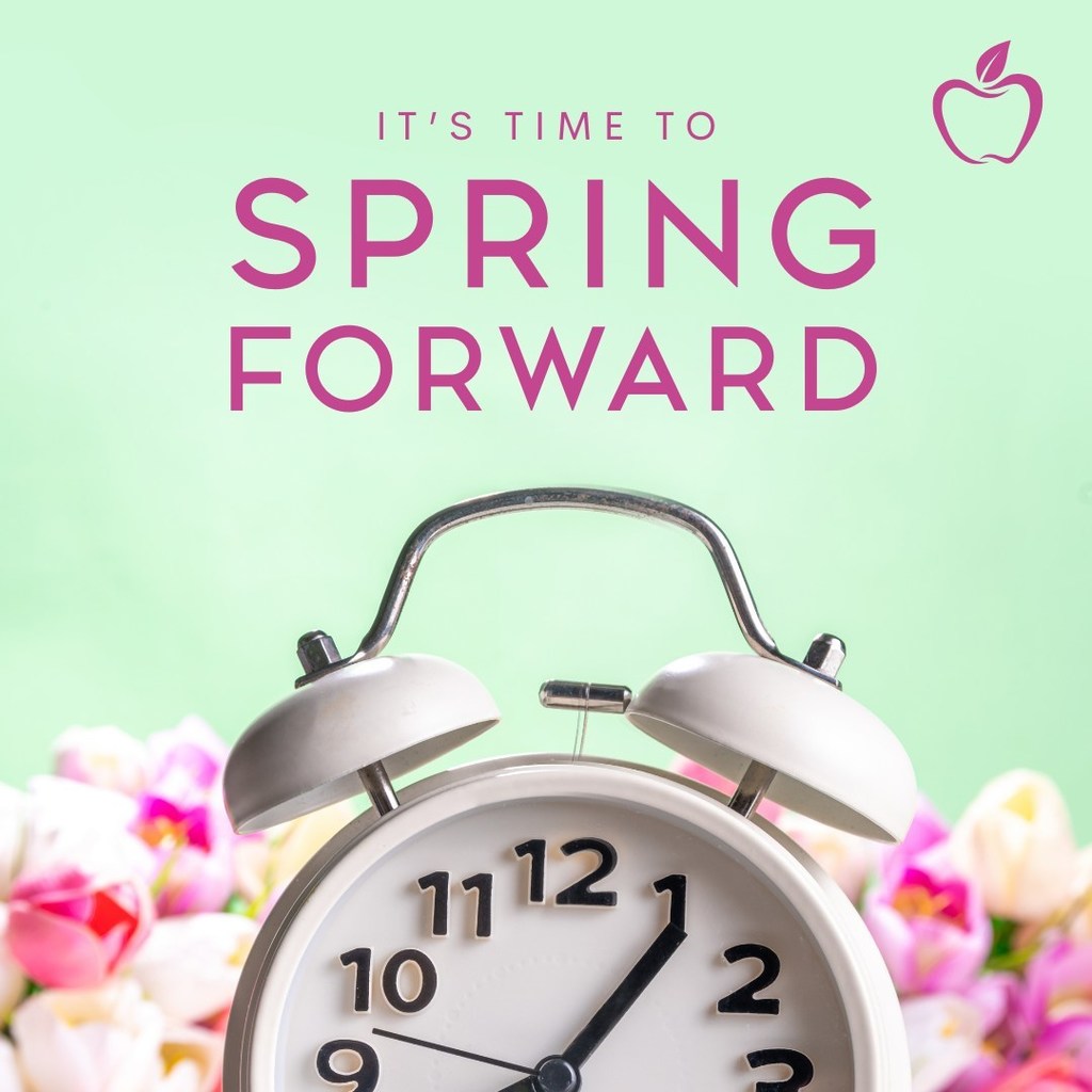 It's time to spring forward