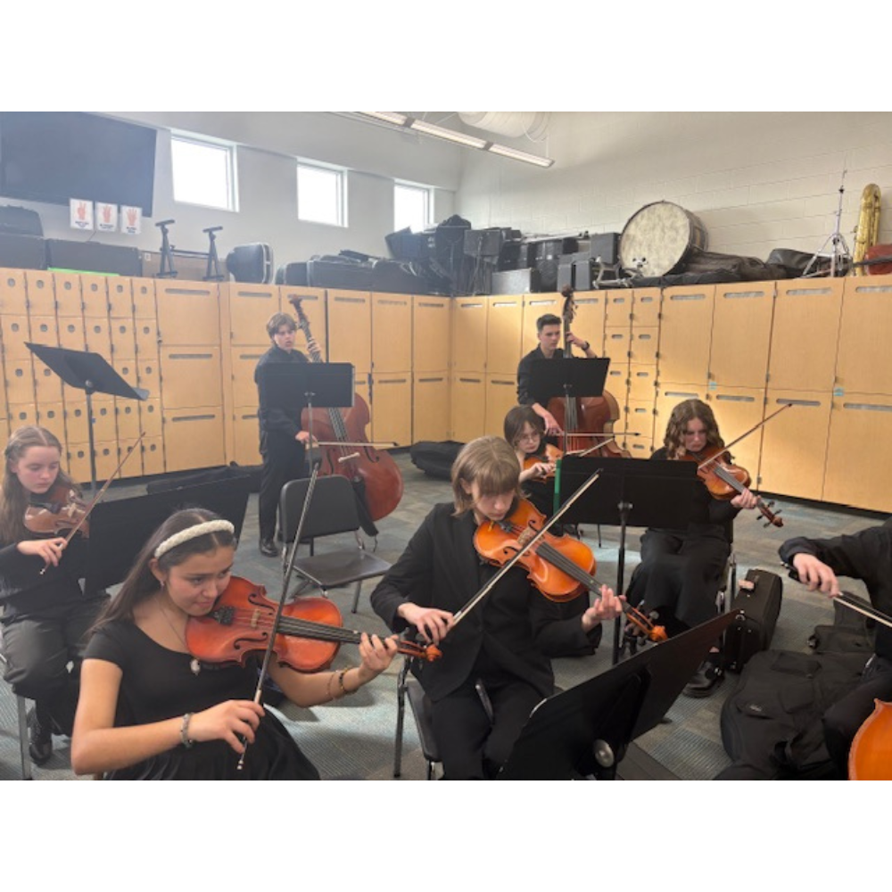 Orion Advanced Orchestra performed at the district festival yesterday. I am so proud of the way they performed and the way they conducted themselves as an audience as well. We earned superior scores from the judges. If you see these students, please tell them congratulations!