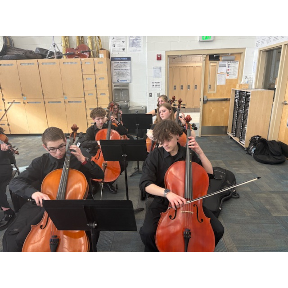 Orion Advanced Orchestra performed at the district festival yesterday. I am so proud of the way they performed and the way they conducted themselves as an audience as well. We earned superior scores from the judges. If you see these students, please tell them congratulations!