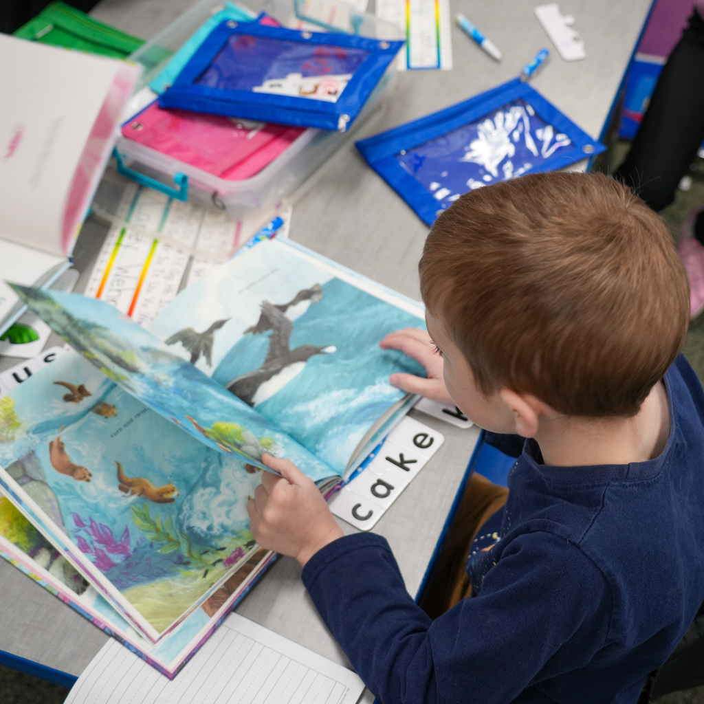 Pioneer book drop students