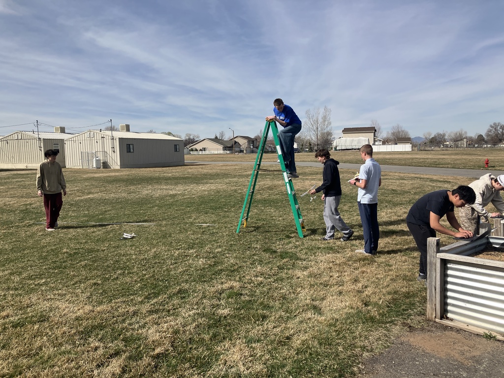 9th Grade Drone Aviation class is learning the basic principles of flight. They are learning that what the Wright brothers did took a lot of trial and error, as they try for themselves to build a working rubberband propelled glider. We ran tests after a week of building both indoor and outdoor to see how they flew , turns out its tougher than it looks. "Knowledge is of no value unless you put it into practice,"-Anton Chekhov