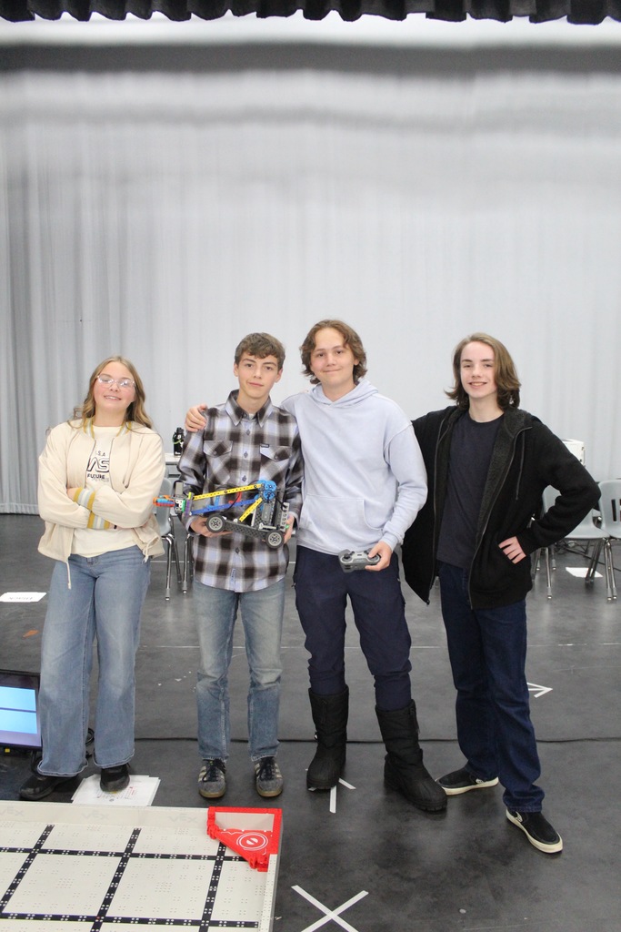 Kids at the Robotics Competition