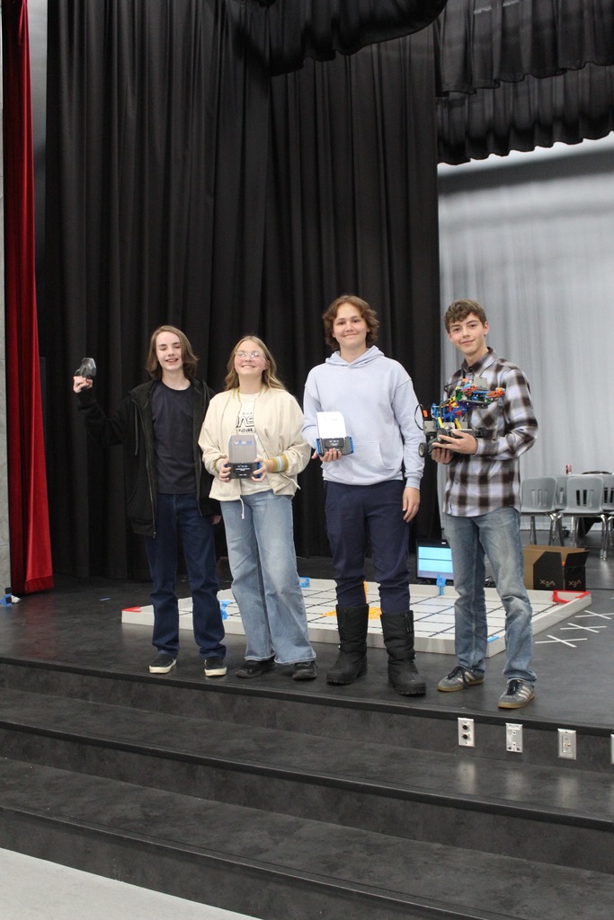 Kids at the Robotics Competition