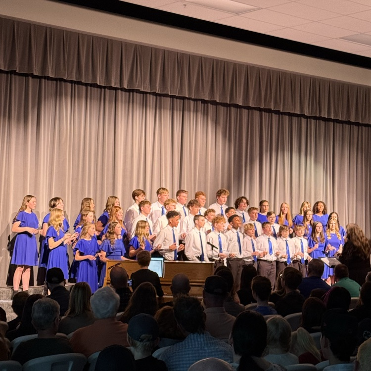 The Spartones at the spring choir concert. They sound so good!