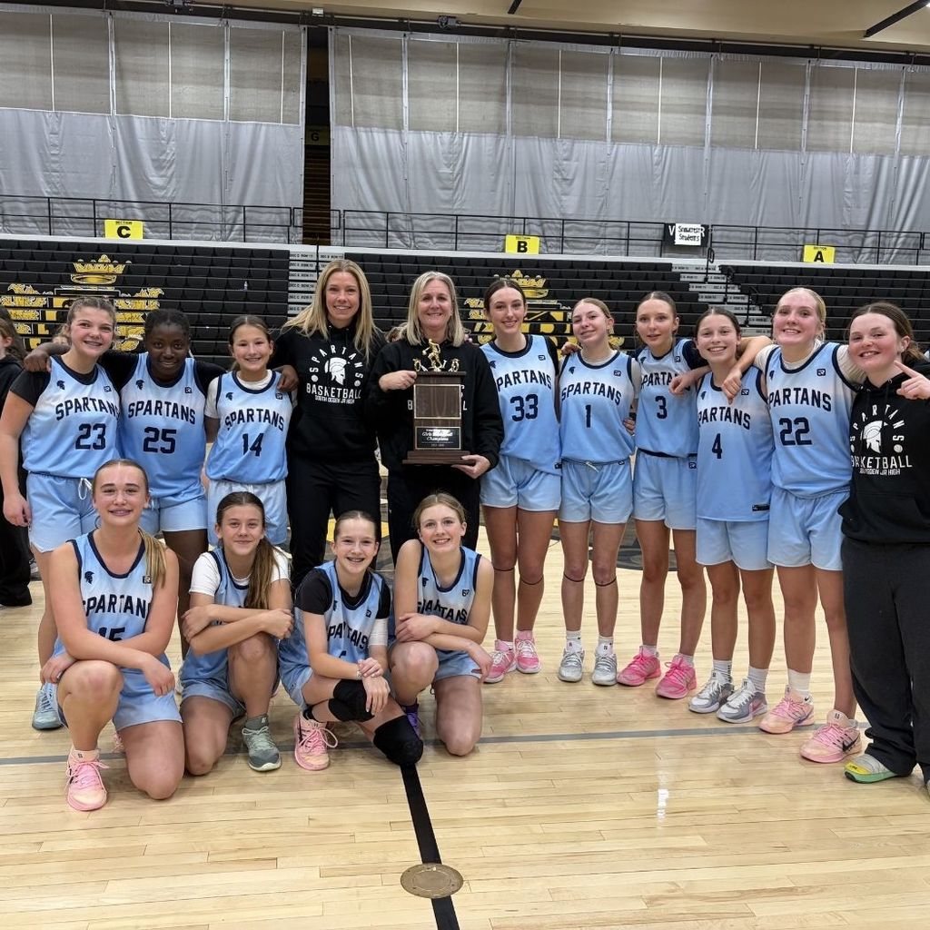 Girls Basketball championship pictures of the team