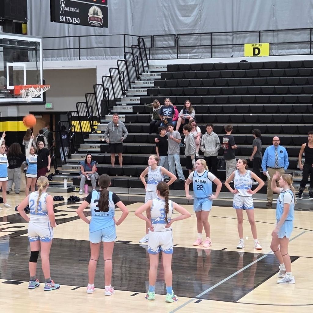 Girls Basketball championship pictures of the team