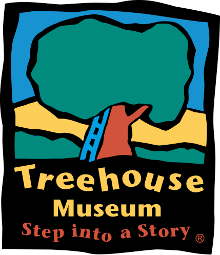 Treehouse Museum Logo "Step into a Story"