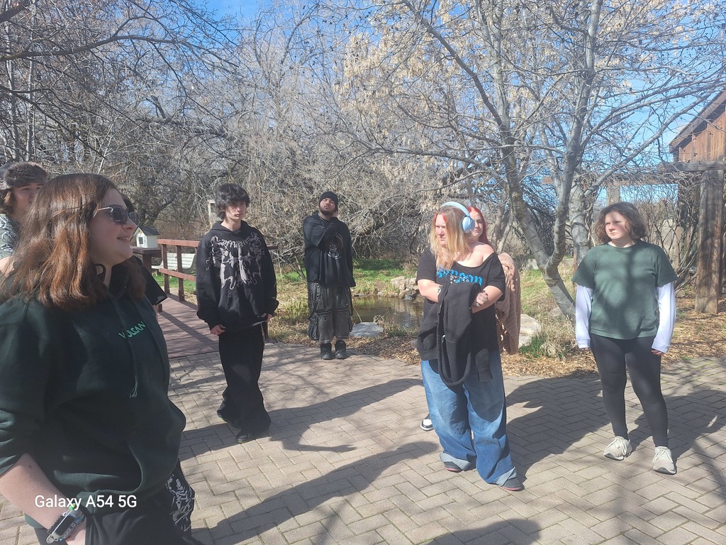 students at Ogden Nature Center
