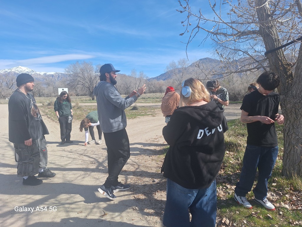 students at Ogden Nature Center