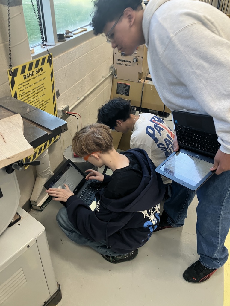 9th Grade Construction Tech class has been learning the basic Concept of the Creation of Electricity and now are about to start building their own circuits but first need to learn how to use the safety tools to check the electrical circuits. Here they are utilizing some key tools in the electrical trade in different ways to see how they work and which one is best for the different situations on hand. 