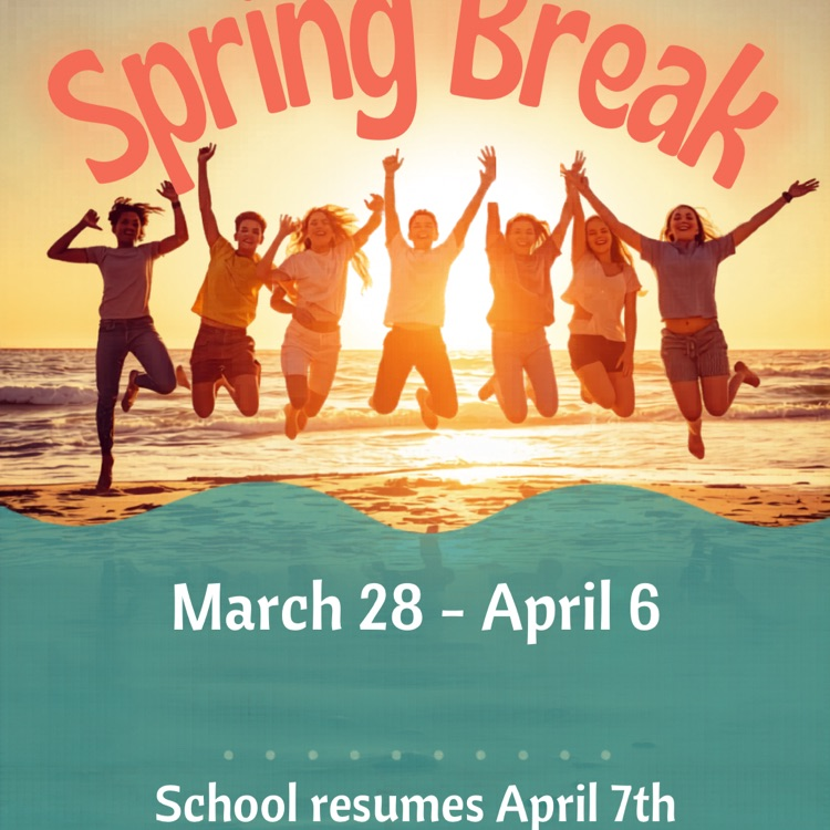 students enjoying spring break