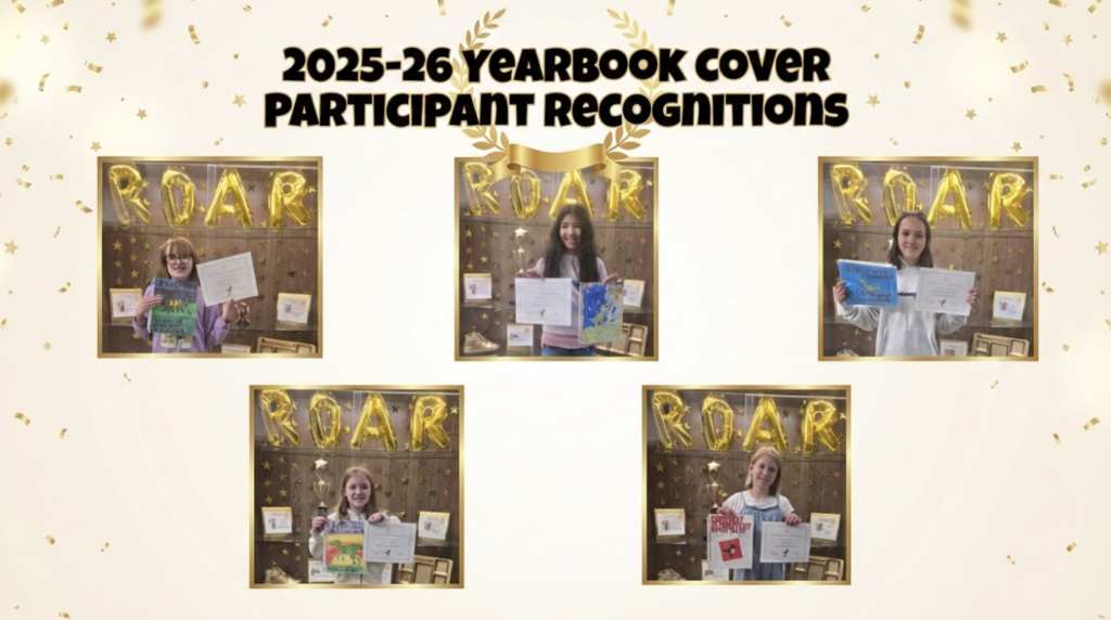 25-26 yearbook cover participant recognitions