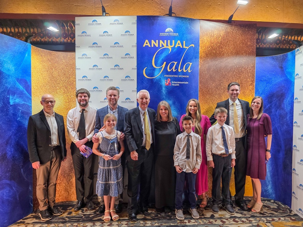 Kerry Wahlen, of Goldenwest Credit Union and longtime Weber School Foundation board member, was honored with the 2026 Wall of Fame Award