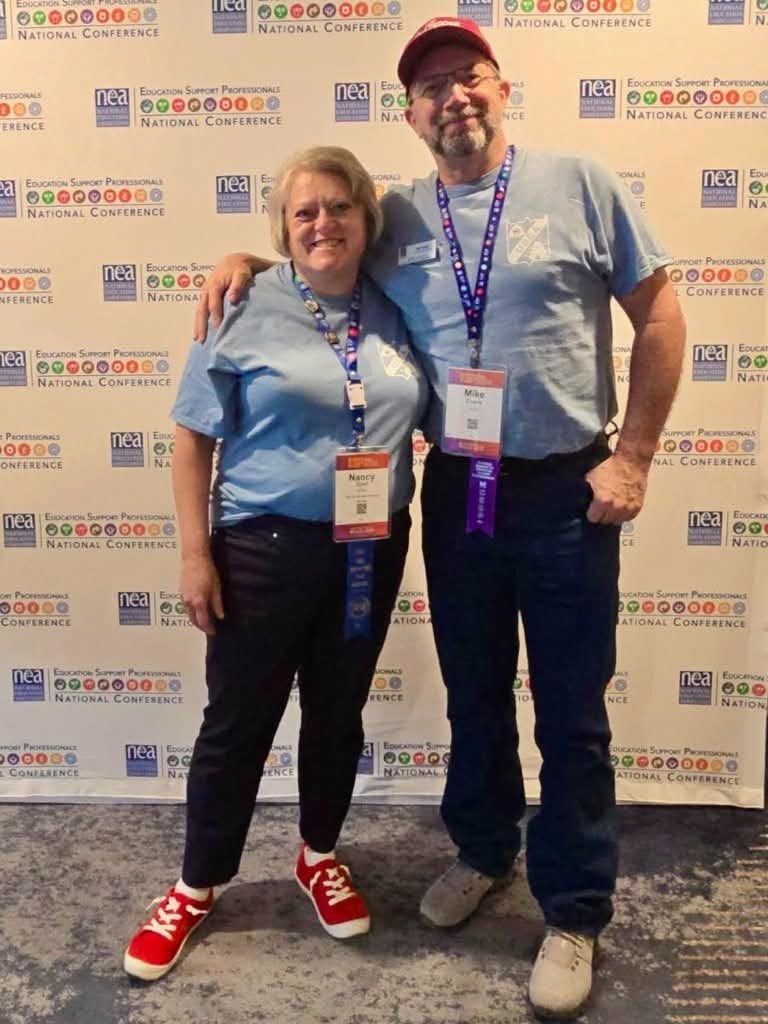 Nancy and Mike at the ESP National Conference