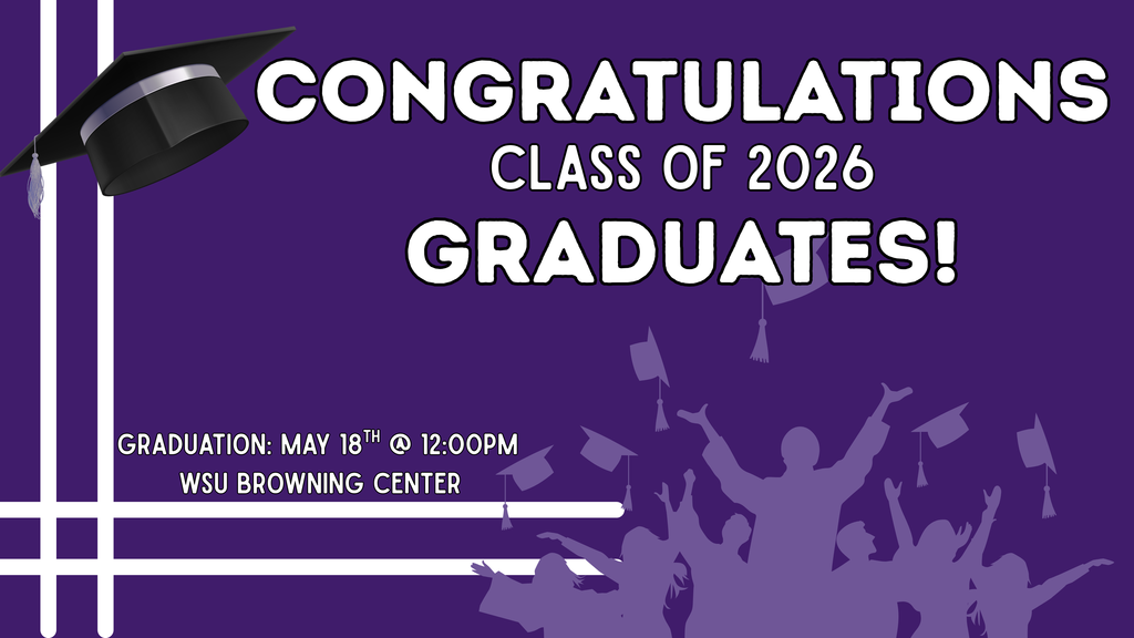 Congratulations class of 2026 graduates