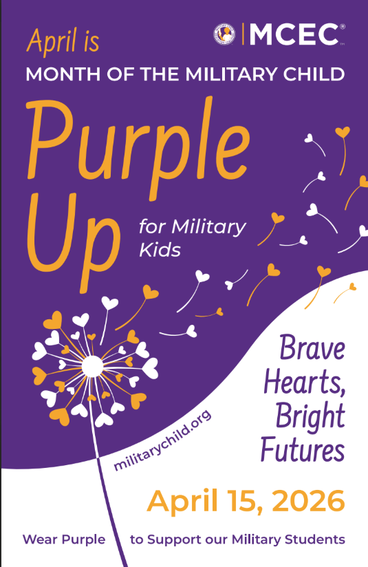 Wear purple Wed April 15
