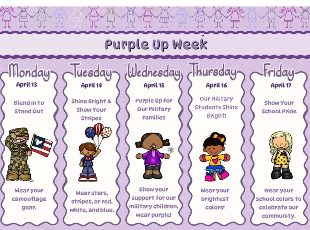 Purple Up Week