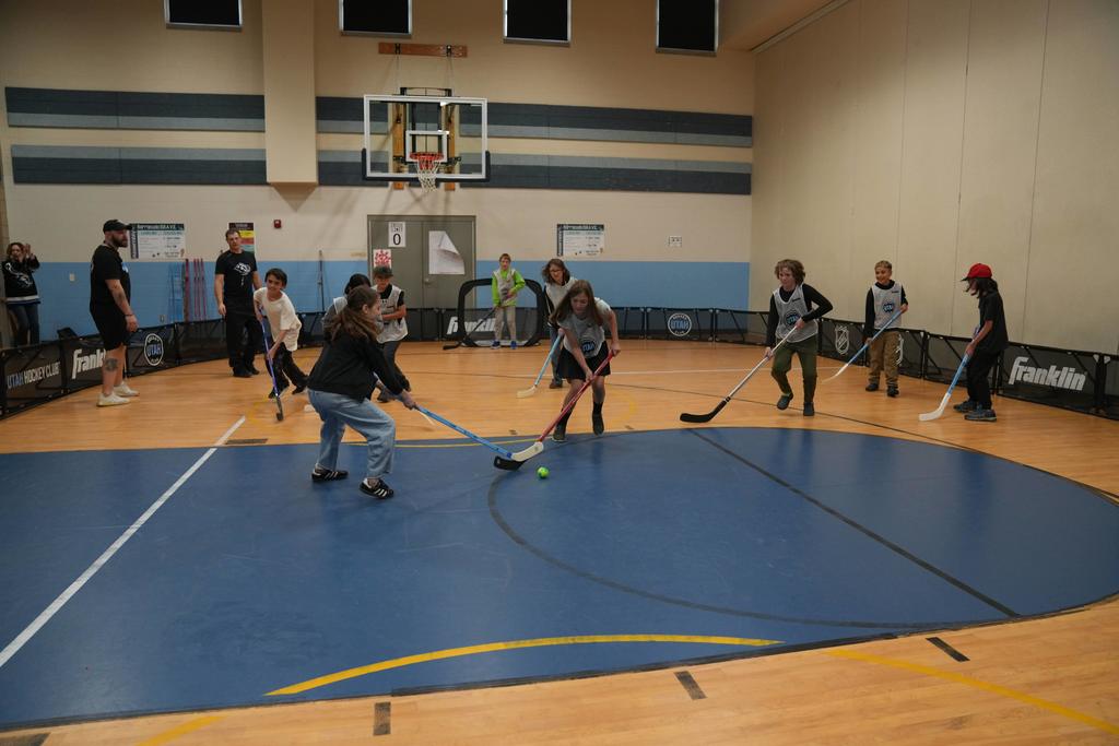 What an exciting day! The Mammoth visited our school! Such an amazing and fun experience.  Don't forget to vote for our school for a full Tusky Takeover using the QR code below. Thank you Utah Mammoth! TUSKS UP!!!