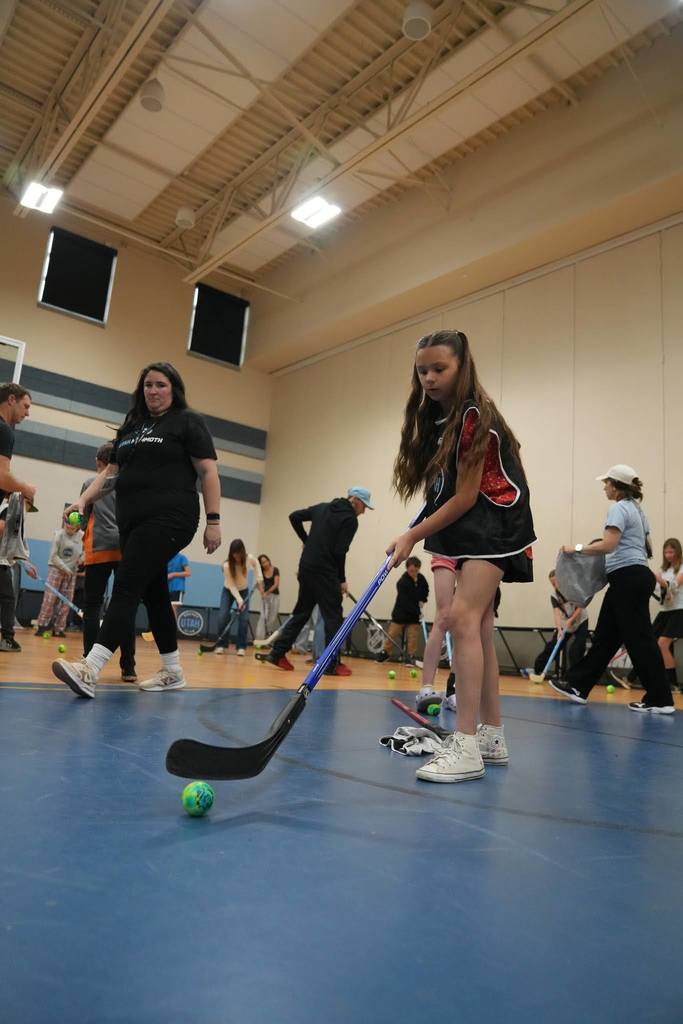 What an exciting day! The Mammoth visited our school! Such an amazing and fun experience.  Don't forget to vote for our school for a full Tusky Takeover using the QR code below. Thank you Utah Mammoth! TUSKS UP!!!
