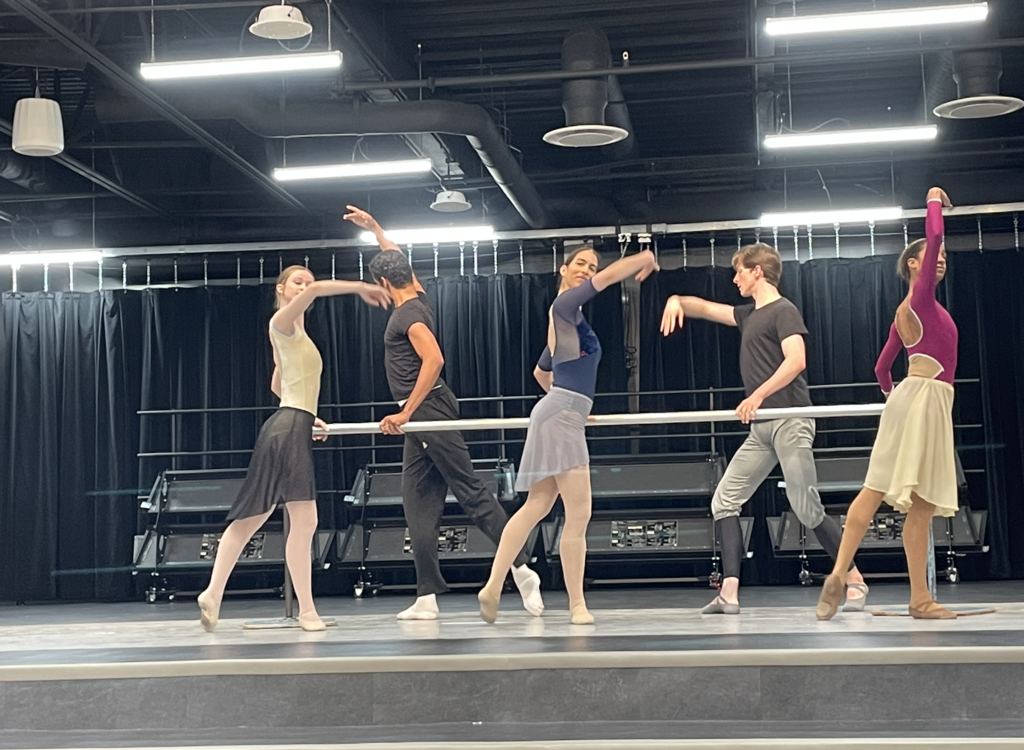 Ballet Dancers dancing 