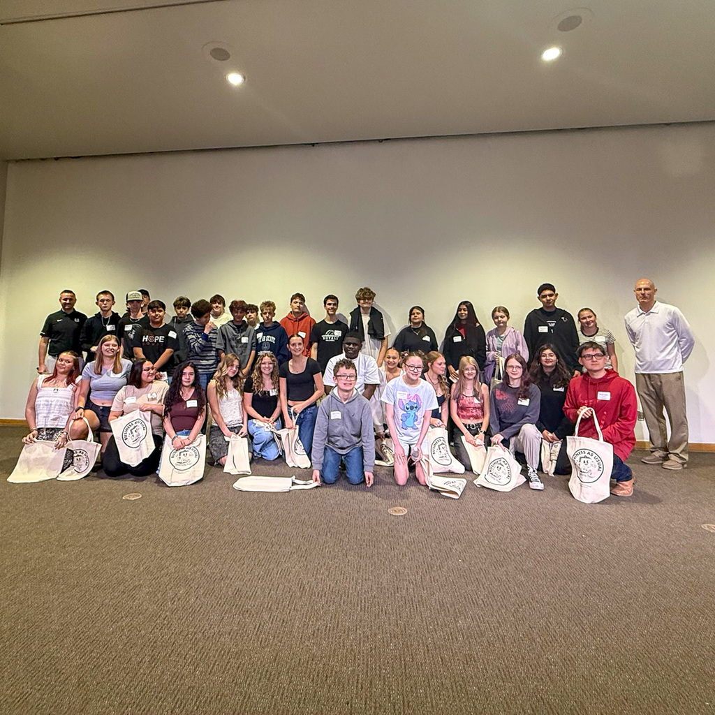 Students at Finance Day at Weber State University