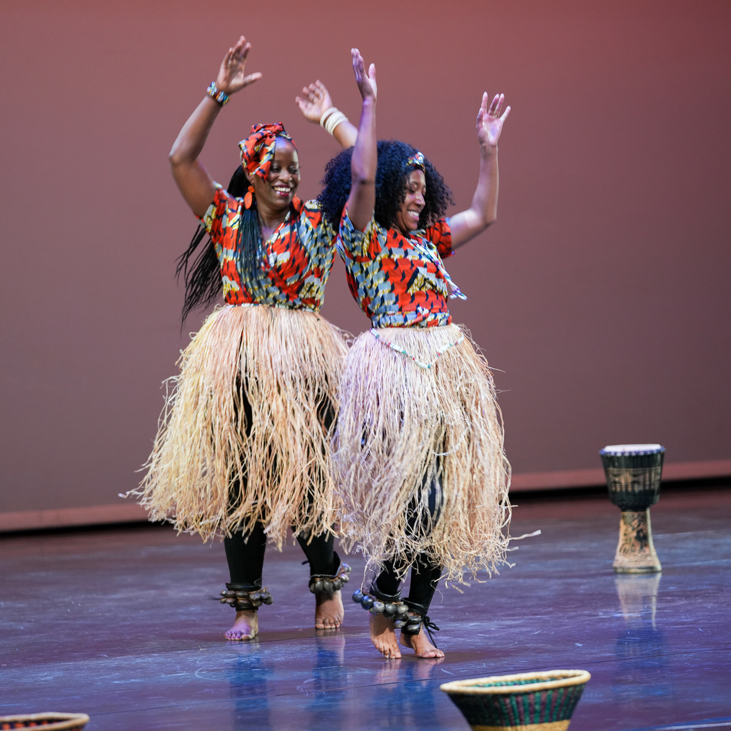 Performers at the LEAP festival.