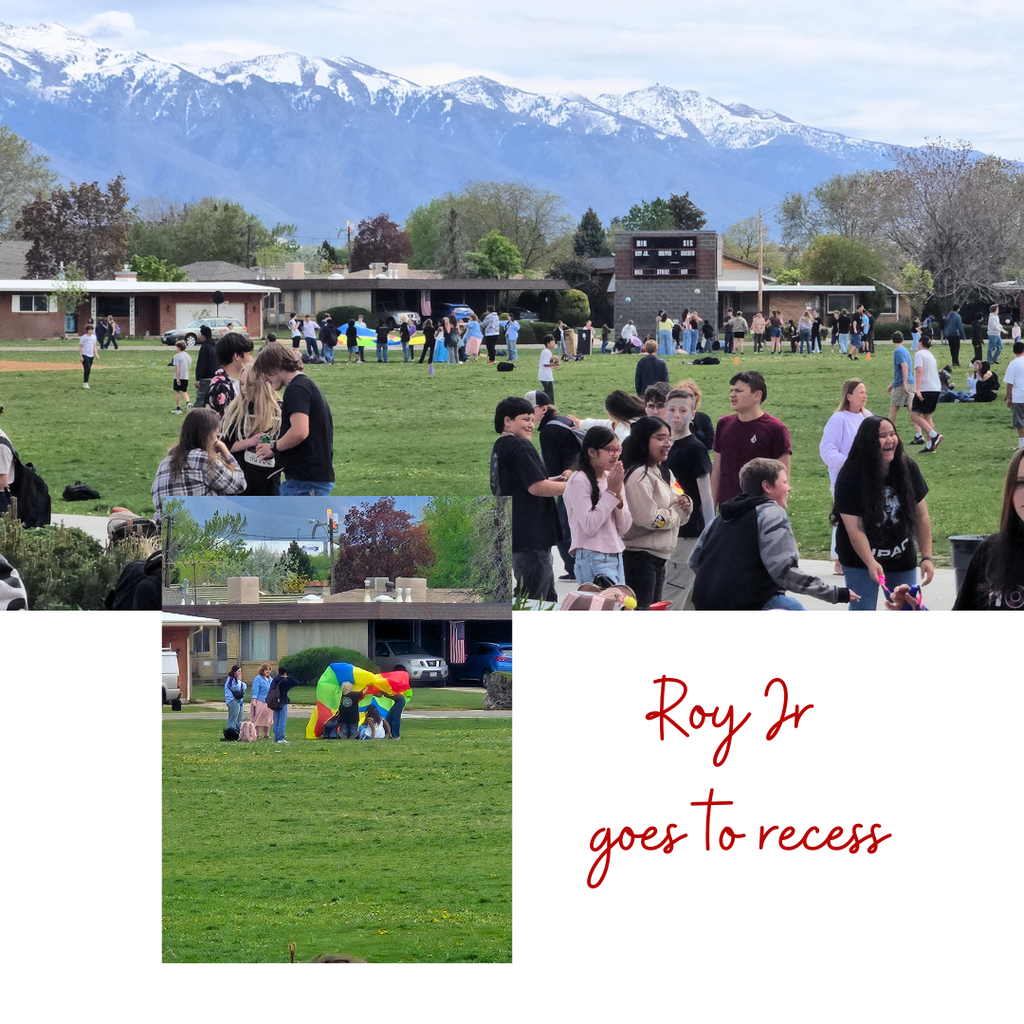 Photos of Roy Jr students at PBIS Recess afternoon