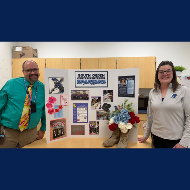 our military connects display along with our military connect liaison and our assistant principal