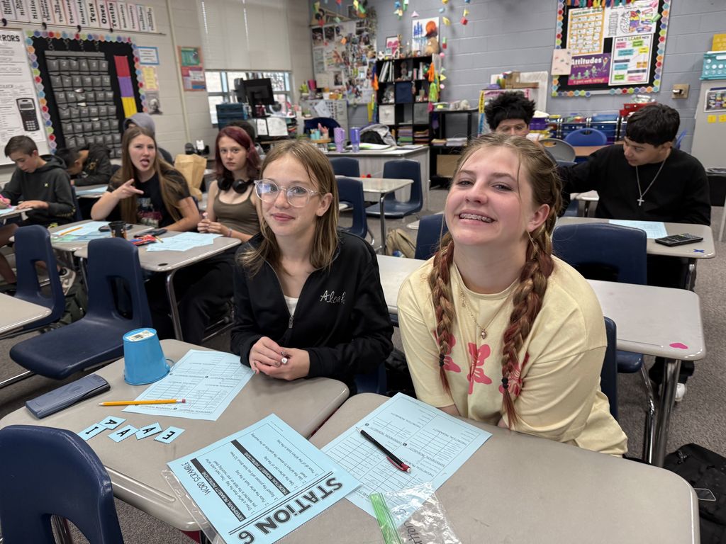 Our students really enjoyed fun activities with Probability doing all types of experiments and comparing results