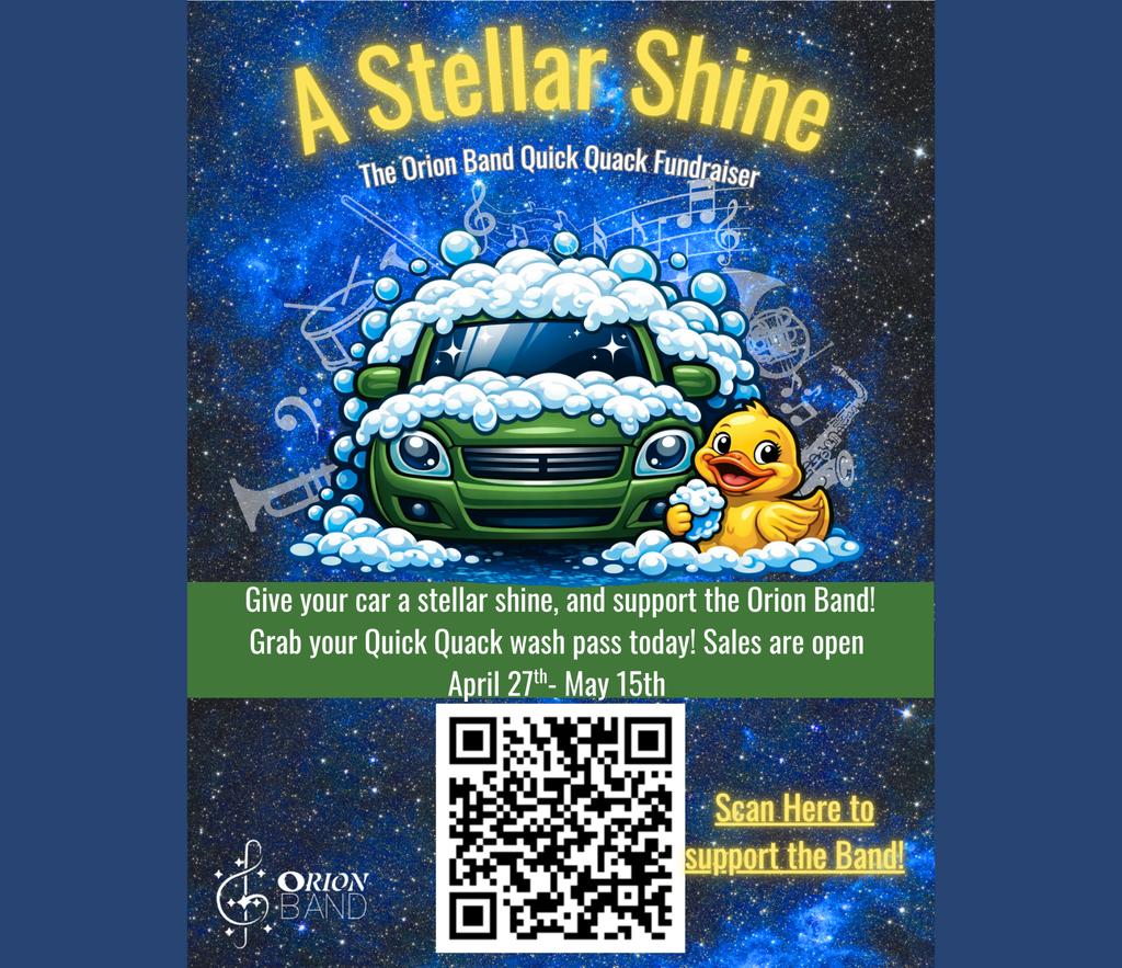 band fundraiser through may 15, car wash  https://www.successfund.com/ojhband26