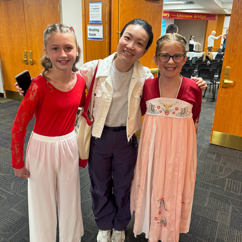 Chinese bridge competition students