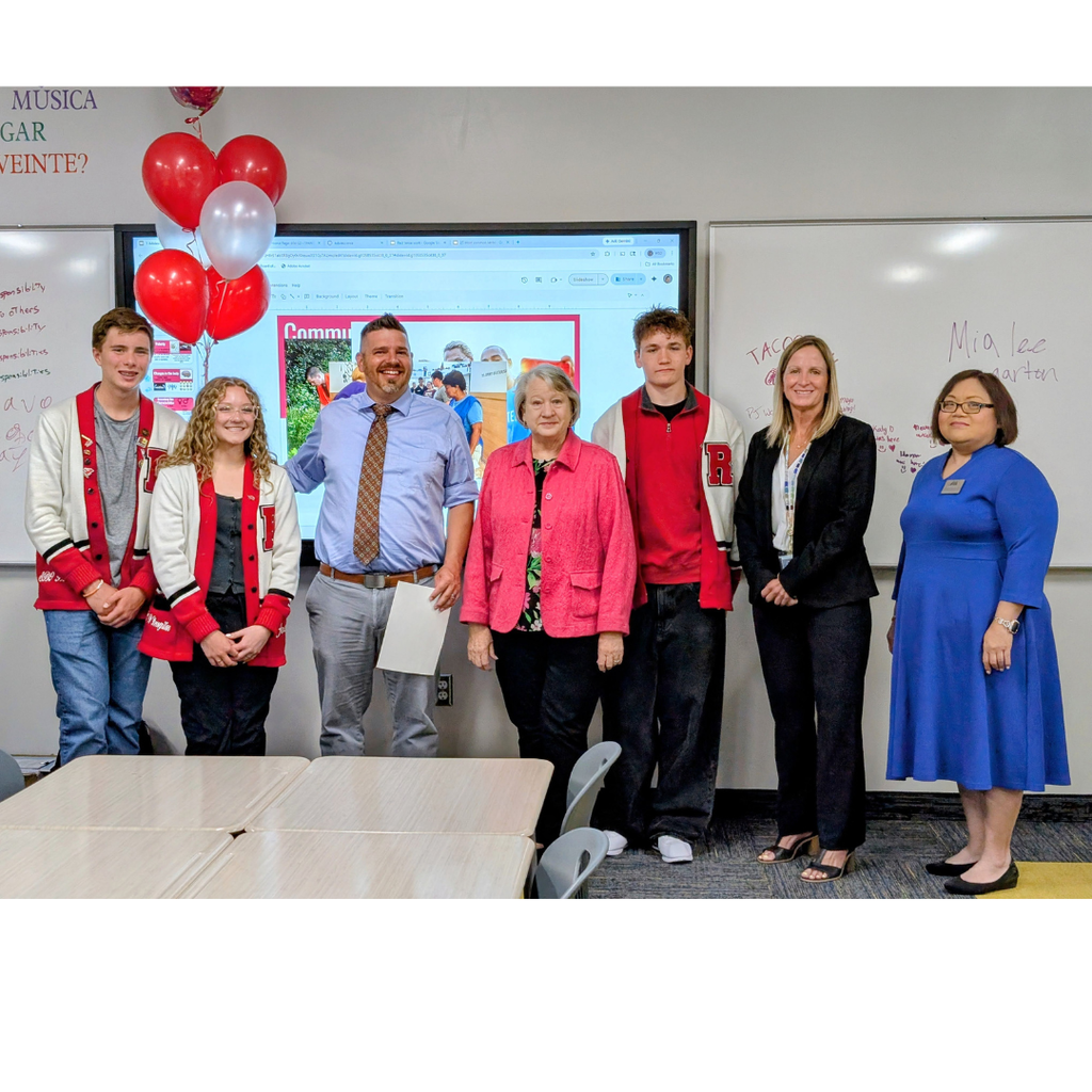 Photographs of Mr Cook receiving a 2026 Resilience in Education Award as Utah’s Outstanding Secondary Teacher, presented by ResilientYOU.