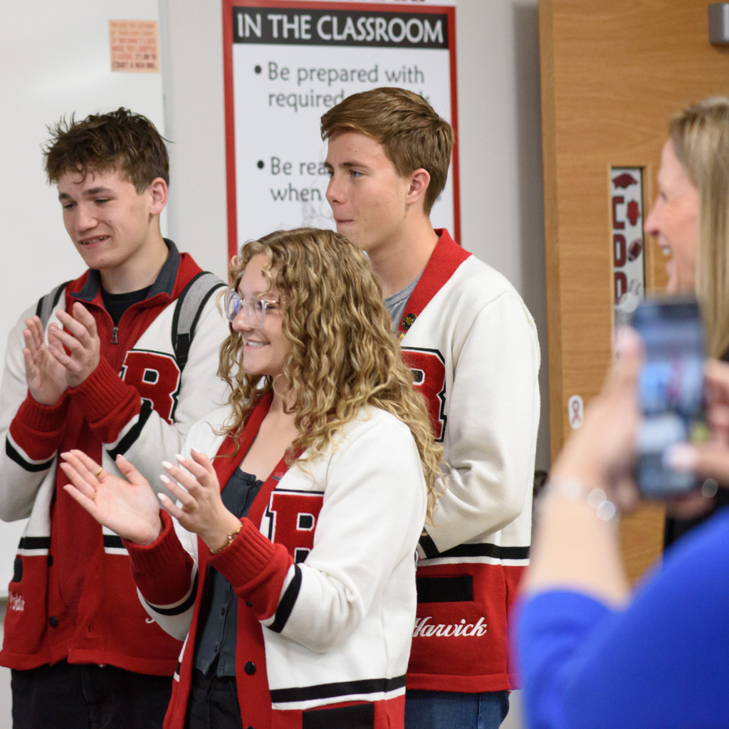 Photographs of Mr Cook receiving a 2026 Resilience in Education Award as Utah’s Outstanding Secondary Teacher, presented by ResilientYOU.